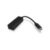 ICY BOX IB-LAN100-C3 USB 3.0 Type-C® zu Gigabit Ethernet LAN Adapter sieťový adaptér LAN (10/100/1000 Mbit / s), USB 3.2 (Gen 1x1); IB-LAN100-C3