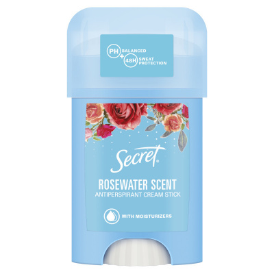 Secret Rosewater Antiperspirant Cream stick 40 ml