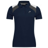 Dámska polokošeľa Head Club 22 Tech Polo Shirt W - dark blue - Modrý (L)