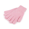 Pletené rukavice unisex - ružová sv.