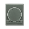 Termostat univerzální otočný - ovládací část, 3292E-A10101 34, ABB, Time®, Time® Arbo, antracitová (ABB, Time®, Time® Arbo, antracitová)