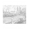 ZUTY Bodkovanie - NEW YORK CENTRAL PARK_I Rámovanie: bez rámu a bez vypnutia plátna, Rozmer: 40x50 cm
