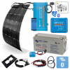 Solárny FV ostrovný systém VE OFFGRID DC12V FSP175Wp/RM15A/AG130Ah/O7 HiTech18BT-FCAR (HiTech18BT-CARAVAN-7M: Konfigurovateľný pevný solárny FV ostrovný komplet OFF-GRID s Bluetooth komunikáciou pre M