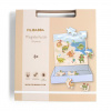 Filibabba Magnetické puzzle - Dino Beach