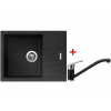 Sinks PERFECTO 650 Metalblack + Pronto GR