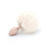 Análny kolík Toyjoy Happiness Enchanting Bunnytail biely TOYJOY