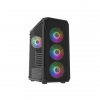PC skriňa Fury SHOBO / Midi Tower / Transpar. / Čierna NFO-2154
