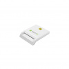 Techly Compact Smart Card Reader/Writer USB2.0 White I-CARD CAM-USB2TY čítačka čipových kariet Vnútorný USB Biela (I-CARD-CAM-USB2TY)