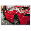 Vymalujsisam.sk Diamantovanie podľa čísiel - Ferrari 4 Veľkosť: 40x60cm, Rám: Na plastovej doske, Diamanty: Hranaté