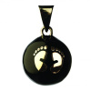 Bola Tehotenská rolnička Essentials Black with silver feet