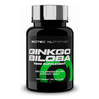 Scitec Nutrition Ginkgo Biloba, 100 tablet