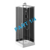 Aqualine GRANVIK sprchovací box 800x800x2180mm komponent 1/4 sprchová vanička, biela 16-080-09-11-00