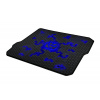 C-TECH herní podložka pod myš ANTHEA CYBER BLUE, 320x270x4mm, obšité okraje GMP-01C-B