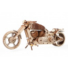 Ugears Hračka 3D dřevěné mechanické puzzle VM-02 Motorka (chopper)