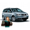 ZÁCLONY NA MAGNETOCH VOLKSWAGEN TOURAN 2003-2010