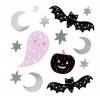 PartyDeco Nálepky - Halloween mix 4 ks