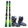 ELAN Bazárové lyže SLX Dual Titanium + lyžiarky Roxa Adventure