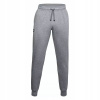 Under Armour pánske teplákové nohavice Rival Fleece šedé veľkosť M