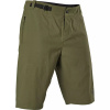 FOX cyklistické šortky Ranger Short W/Liner Olive Green - 36