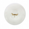 Porcelánová miska Croft Vážka 16cm, zelená/hnedá