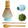 JAPONSKÝ ČAJ MATCHA SADA ČARODEJNÍCKA METLA STOJAN NA KAŽDODENNÉ POUŽITIE ZELENÝ TOUCH