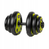 inSPORTline Jednoručný nakladací činkový set 3-18 kg
