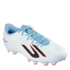 Skechers SKX.2 Academy Adults Firm Ground Football Boots White/Blue 6 (39.5)