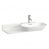 Laufen Ino Furniture umývadlo s policou vľavo 90 cm, LCC - biele H8133014001041
