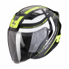 Otvorená prilba SCORPION EXO-230 PUL čierno/fluo žltá - Veľkosť XL