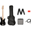 Elektrická basgitara set Squier Affinity Series Precision Bass PJ Black Fender