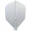 Letky na šípky Cosmo Fit Flight Air Shape priesvitné