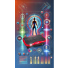 Vibračná platforma Minexo Vibro Slim 200 W