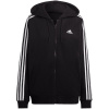 adidas Essentials 3-Stripes French Terry Oversized Full-Zip Hoodie W IC8782 (195273) Black S