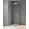 SANSWISS ARELIA D20SE2 90cm sprchový kút štvorcový s rohovým vstupom, profil chróm, sklo číre, D20SE20904007