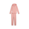 Detská Tepláková súprava PUMA METALLIC HOODED SWEAT SUIT TR G 68630518 – Ružová