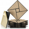 SAMOLEPIACE AKUSTICKÉ PANELY DYHA FARBA ORECH 10 KS 30X30X1,2 CM IZOLAČNÉ