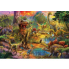 EDUCA Puzzle Územie dinosaurov 1000 dielikov