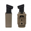 Rotační plastové pouzdro pro dvouřadý zásobník 9 mm Luger, ESP, MH-04, khaki