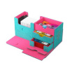Krabička na karty Gamegenic - The Academic 133+ XL Teal/Pink