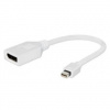 Kábel CABLEXPERT red. Displayport na miniDisplayport, FM, biela A-MDPM-DPF-001-W