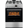 Electrolux Plynový sporák s parnou funkciou SteamBake LKK664220X