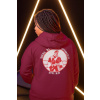 GG-God.sk Mikina Rocky Dámska Farba: Bordová (Wine), Veľkosť: XXL, Grafika: Vzadu (Back)