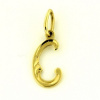 KA 5105C - Zlatý prívesok písmeno zo žltého zlata