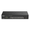 D-Link DGS-2000-10P Managed PoE switch, 8x GbE PoE+, 2x SFP, PoE 65W,