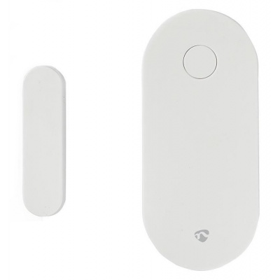 NEDIS NEDIS šikovný dverový alebo okenný snímač / Android & iOS / Zigbee / SmartLife / batéria CR2032 súčasťou balenia / biely