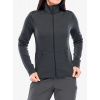 Dámska mikina na zips Odlo Grid Fleece Mid Layer Full Zip - black melange