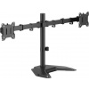SBOX LCD-F024-3, stolný držiak na 2 monitory, 17
