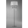Mantra Tiffany stojaca lampa 6x20 W biela-chróm 3869