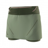 Dynafit ULTRA 2/1 SKIRT W sage XS; Zelená sukně
