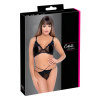 Cottelli transparent lace bra set